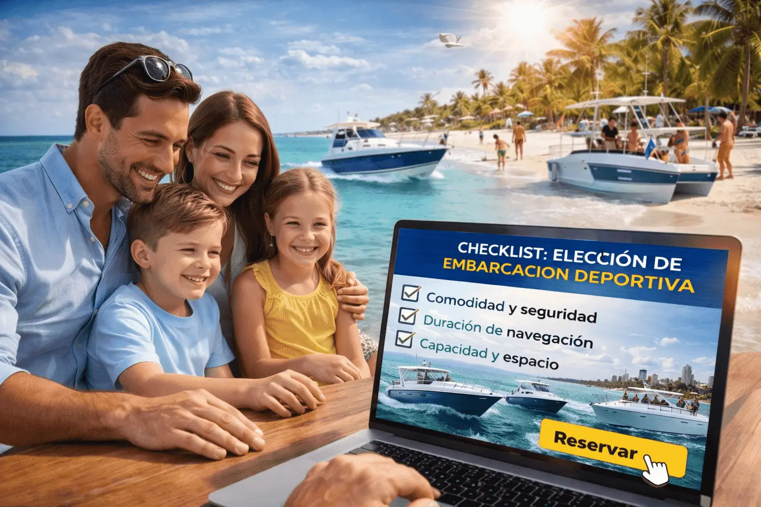 Comparación de opciones de embarcaciones en Cartagena según plan turístico